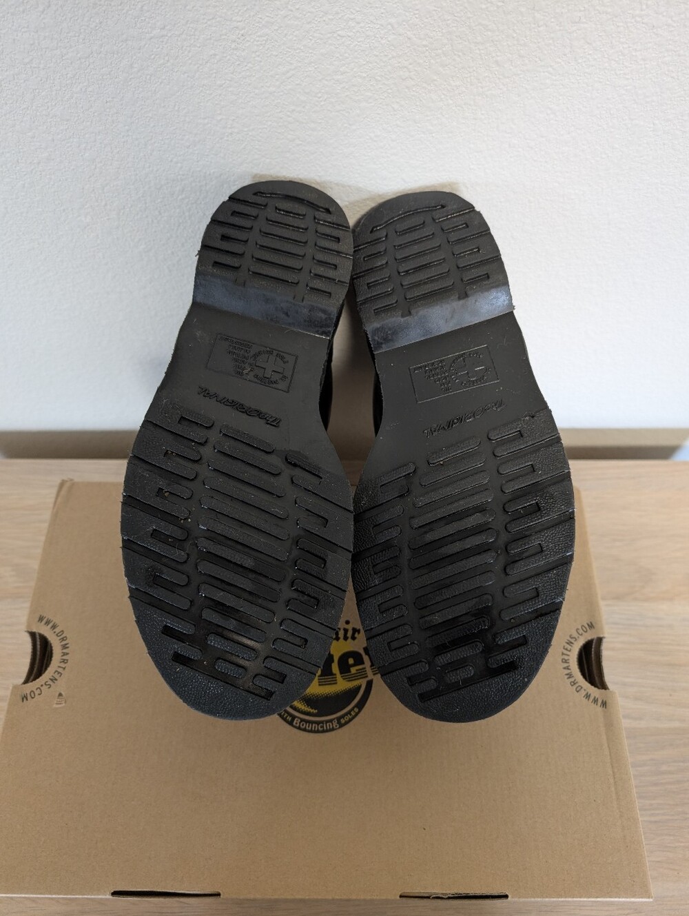 Women's Size 9 Black1460 MONO Smooth Leather Lace Up Boots Dr. Martens - Picture 8 of 8